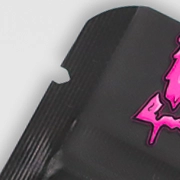 Tear notch feature on custom cannabis Mylar bag