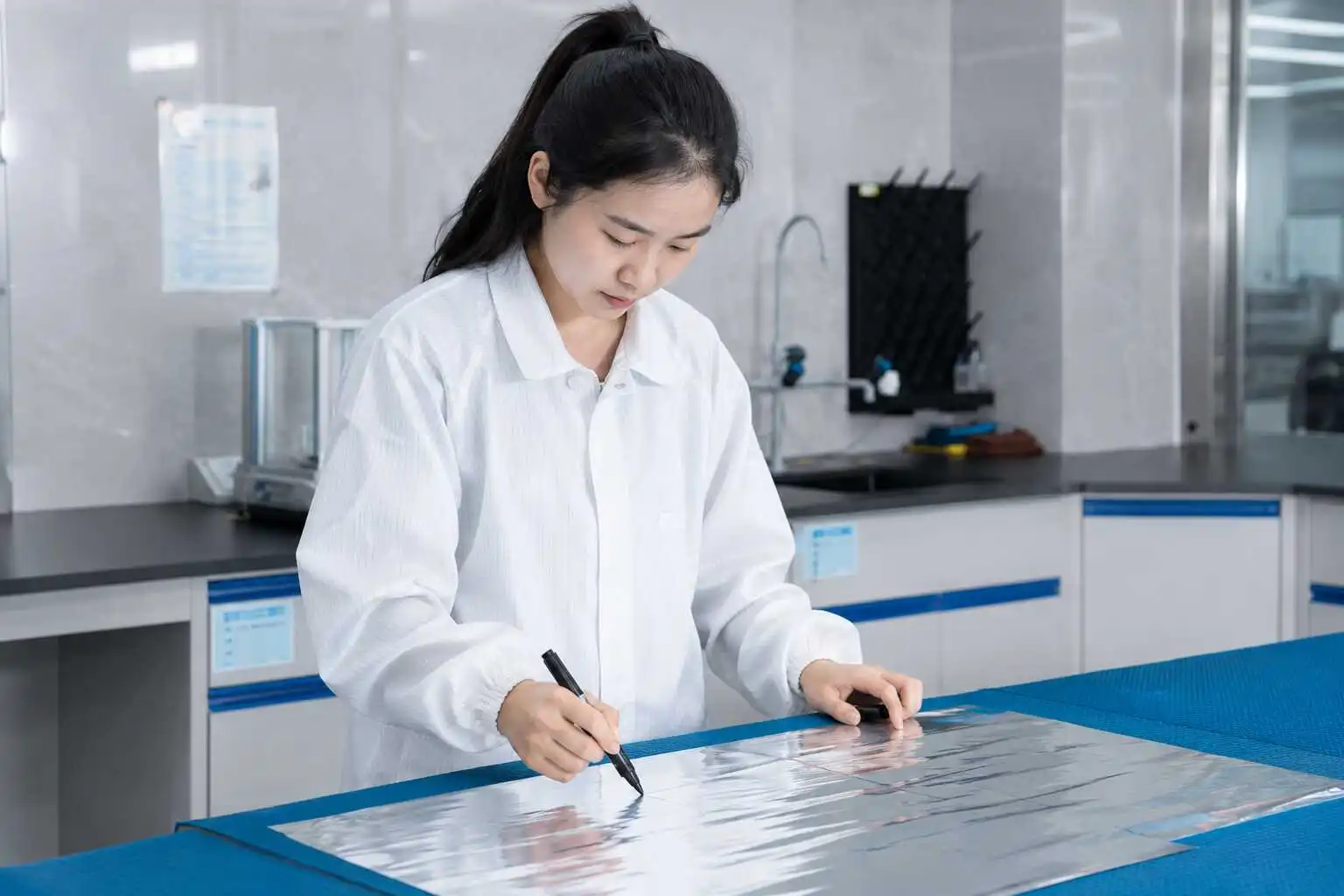 Corona value testing for flexible packaging printing quality