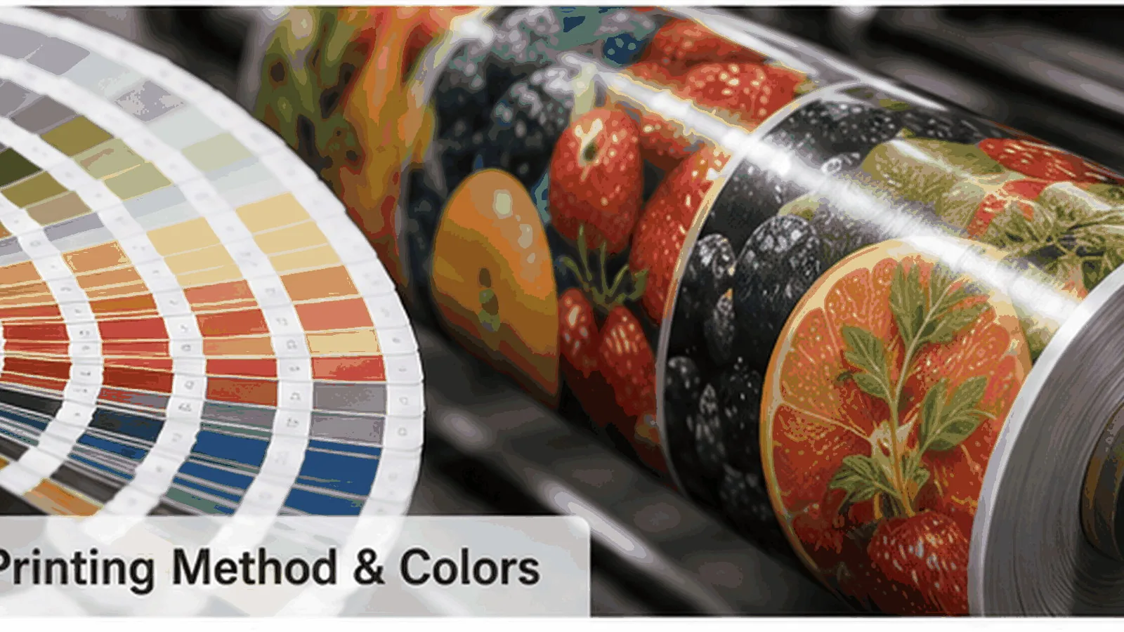 Printed rollstock production illustrating how printing method and setup influence total flexible packaging cost.