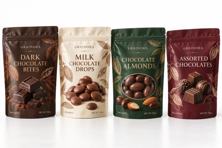 Custom Chocolate Packaging Bags