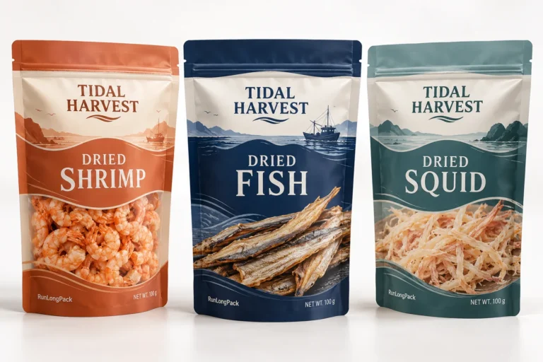Custom Dried Seafood Packaging Bags